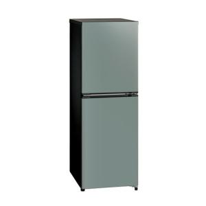 AQUA AQR-16A(G) 冷蔵庫 160L 右開き 2ドア 大容量冷凍庫 耐熱トップ