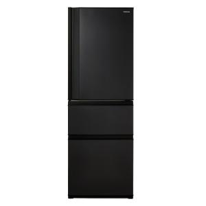 東芝 冷蔵庫 356L 右開き 3ドア 60cm うるおいラップ野菜室 3段冷凍室