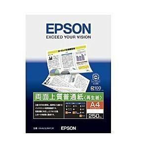 エプソン EPSON 両面上質普通紙 再生紙 A4判 KA4250NPDR : webby shop