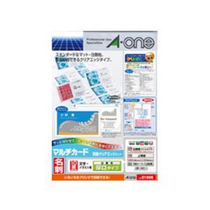 エーワン（A-one） 51866 マルチカード 各種プリンタ兼用紙 ( A4判