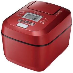 日立 RZ-V100DM R 圧力＆スチームIHジャー炊飯器 ふっくら御膳 5.5合炊き メタリックレッド