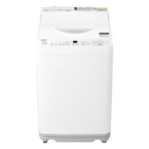 シャープ 洗濯乾燥機 洗濯6.5kg 乾燥3.5kg 幅56.5cm ステンレス