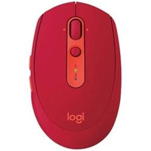 ロジクール M590RU (7ボタン・ルビー) ワイヤレスレーザーマウス［Bluetooth／2.4GHz USB］ MULTI-DEVICE サイレントマウス