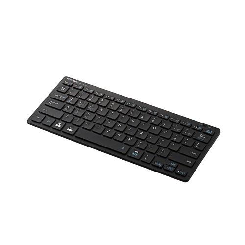 【推奨品】キーボード エレコム Bluetooth 無線 ワイヤレス TK-FBP102BK Blu...