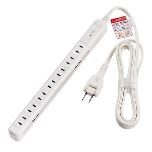 ミヨシ OATC7P30WH 耐雷7個口回転タップ 3m ホワイト