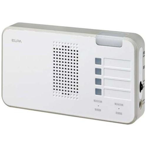 エルパ EWS-P52 ワイヤレスチャイム ランプ付受信機 ホワイト