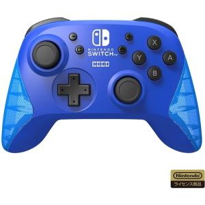 ホリ NSW-174 ワイヤレスホリパッド for Nintendo Switch ブルー