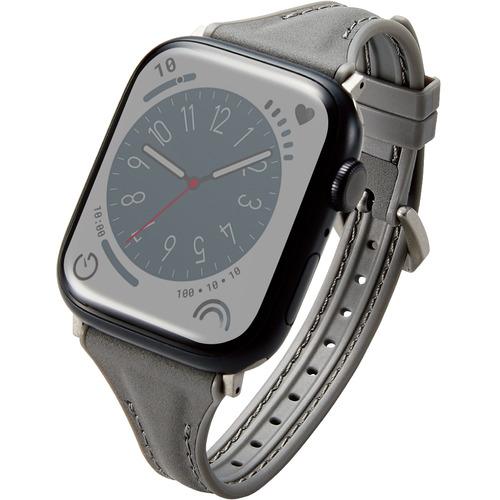 エレコム AW-45BDLHVJBK Apple Watch 49／45／44／42mm／バンド／ハ...