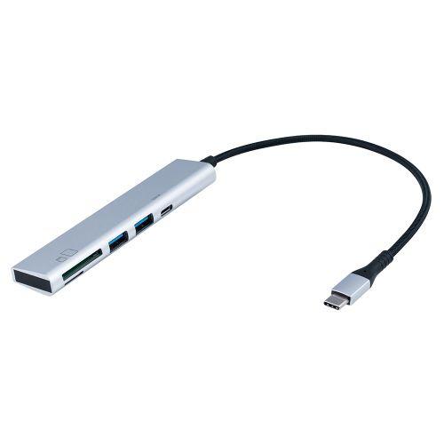 ナカバヤシ COM-C3SD143SL USB3.2 Gen1 Type-Cx1 Type-Ax2 ...