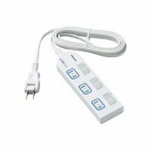 パナソニック WHA25234WP ザ・タップX 個別スイッチ付 3個口 2m ホワイト