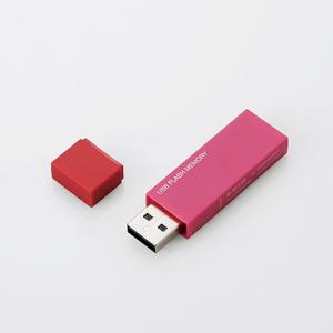 エレコム MF-MSU2B32GPN キャップ式USBメモリ ピンク 32GB｜best-tecc