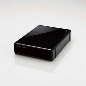 【新品・未使用】エレコム 外付けHDD ハードディスク 6TB HDD 外付けハードディスク 6TB ファンレス静音設計 ブラック ELD