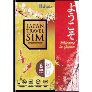 IIJ IM-B365 SIMカード Japan Travel SIM 6GB (Type I)｜best-tecc