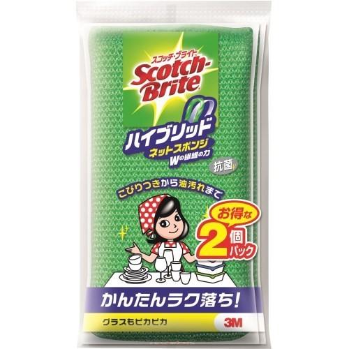 スリーエム ジャパン株式会社 HBNT-75G 2PM スコッチ・ブライト(TM) ハイブリッドネッ...