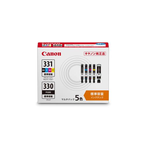 キヤノン BCI-331+330／5MP 純正インクタンク 5色パック