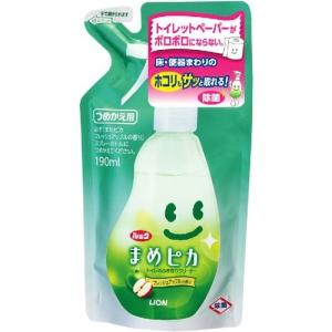 ライオン ルック まめピカ トイレクリーナー つめかえ用 190ml 【日用消耗品】｜best-tecc