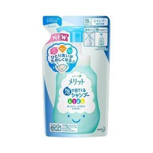 花王 メリット 泡で出てくるシャンプー キッズ つめかえ用 240ml｜best-tecc