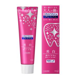 花王 クリアクリーン プレミアム美白 薬用ハミガキ 100g 【日用消耗品】