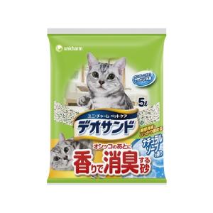 ユニ・チャーム  オシッコのあとに香りで消臭する砂ナチュラルソープ