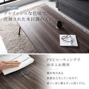 こたつ テーブル 約幅115cm 長方形 グレ...の詳細画像4