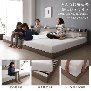 ベッド ワイドキング 200 S+S ベッドフ...の詳細画像5