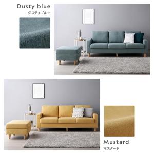 ソファ 2人掛け 肘付き 洗える カバー ロー...の詳細画像4