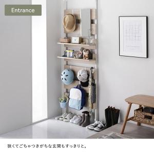 突っ張り ウォールラック 〔 80cm幅 〕 ...の詳細画像4