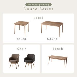 ダイニングテーブル 約幅80cm 単品 ナチュ...の詳細画像3