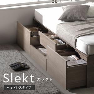 ヘッドレス チェスト ベッド 通常丈シングル ...の詳細画像1