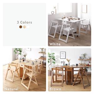 ダイニング テーブル 折りたたみテーブル 単品...の詳細画像3