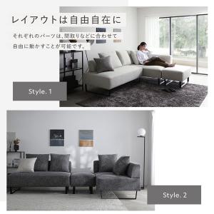 コーナーカウチソファ 専用 替えカバー 単品 ...の詳細画像2