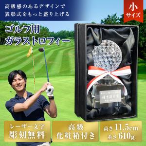 トロフィー ゴルフ 高さ115mm クリスタル...の詳細画像2