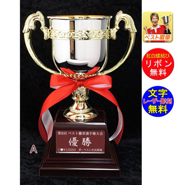 優勝カップ 文字無料 高さ245mm 樹脂製 優勝カップ ゴルフ 野球 サッカー バスケットボール ...