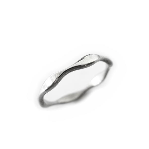 ピンキーリング ステンレス製デザインリング/指輪  シルバー ステンレスアクセサリー