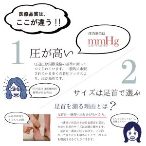 セラファーム 医療用 弾性ストッキング 着圧ソ...の詳細画像5