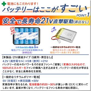 空調作業服 半袖 21V 空調ウェア 晴空 調...の詳細画像1