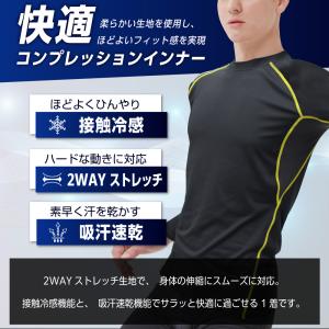 作業用インナー 接触冷感 インナー 長袖 レデ...の詳細画像1