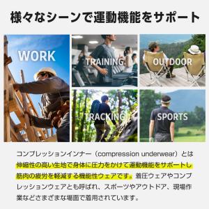 作業用インナー 接触冷感 インナー 長袖 レデ...の詳細画像2