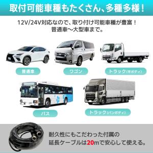 トラック バックカメラ モニター セット バッ...の詳細画像5