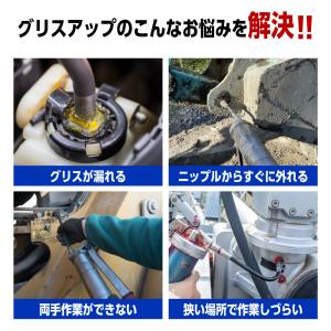 グリスガン グリースガン ノズル カプラー ホ...の詳細画像1
