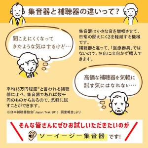集音器 高齢者 使いやすい 耳穴式 充電式 コ...の詳細画像3