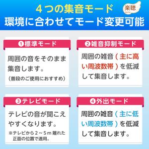集音器 高齢者 充電式 首かけ 首掛け 軽い ...の詳細画像3