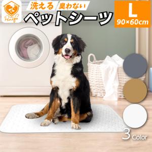 ペットシーツ シート 洗える Lサイズ 90×60cm ワイド レギュラー 犬 大判 おしっこパッド トイレ下敷き マット 漏れない トイレシート マット ズレ防止｜bestanswe