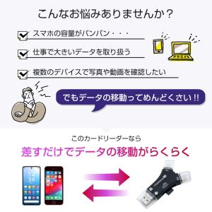sdカードリーダー アプリ不要 1TB対応 i...の詳細画像2