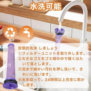 【互換品】ダイソン Dyson掃除機用フィルタ...の詳細画像5