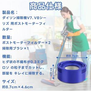 【互換品】ダイソン Dyson掃除機用フィルタ...の詳細画像1