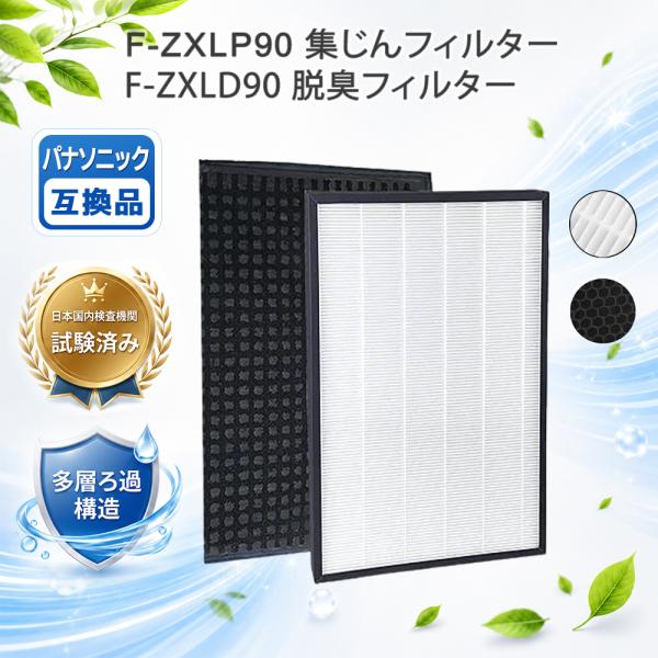 F-ZXLP90 フィルター F-ZXLD90 脱臭フィルター 交換用フィルター F-VXS90 F...