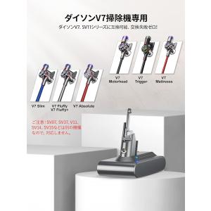 v7 バッテリー ダイソン 掃除機 互換品 大...の詳細画像1