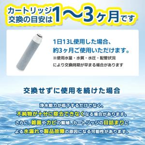 JC0032UG 浄水器用カートリッジ JAシ...の詳細画像3
