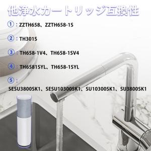 TH658-1S 交換用浄水器カートリッジ 蛇...の詳細画像4